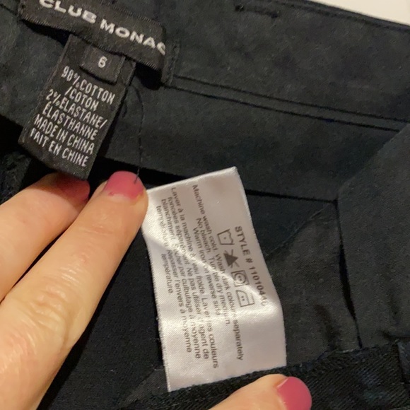 Club Monaco black pants - Picture 7 of 11